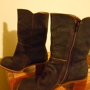 Vintage Candies distress boots.